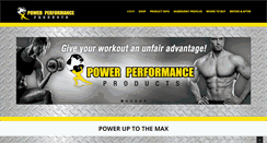 Desktop Screenshot of powerperformanceproducts.com